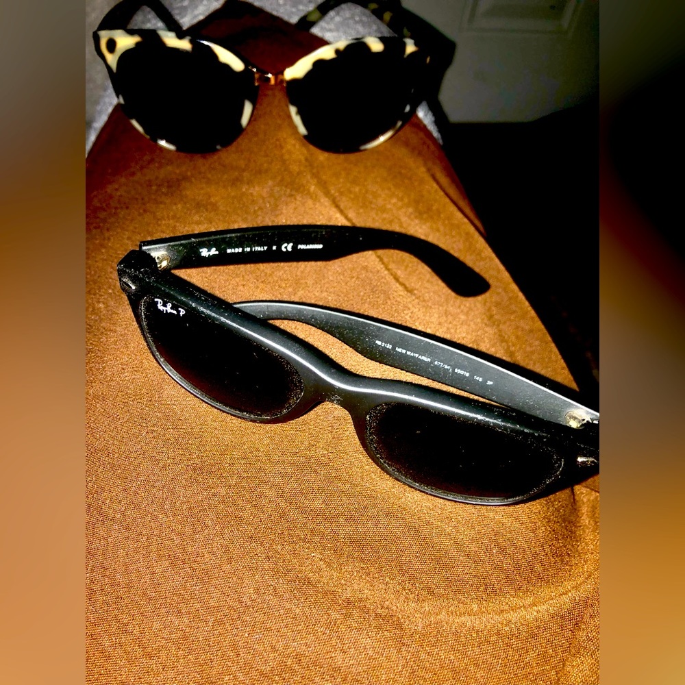 Sunglasses Bundle Judith Lieber and Rayban made in Italy